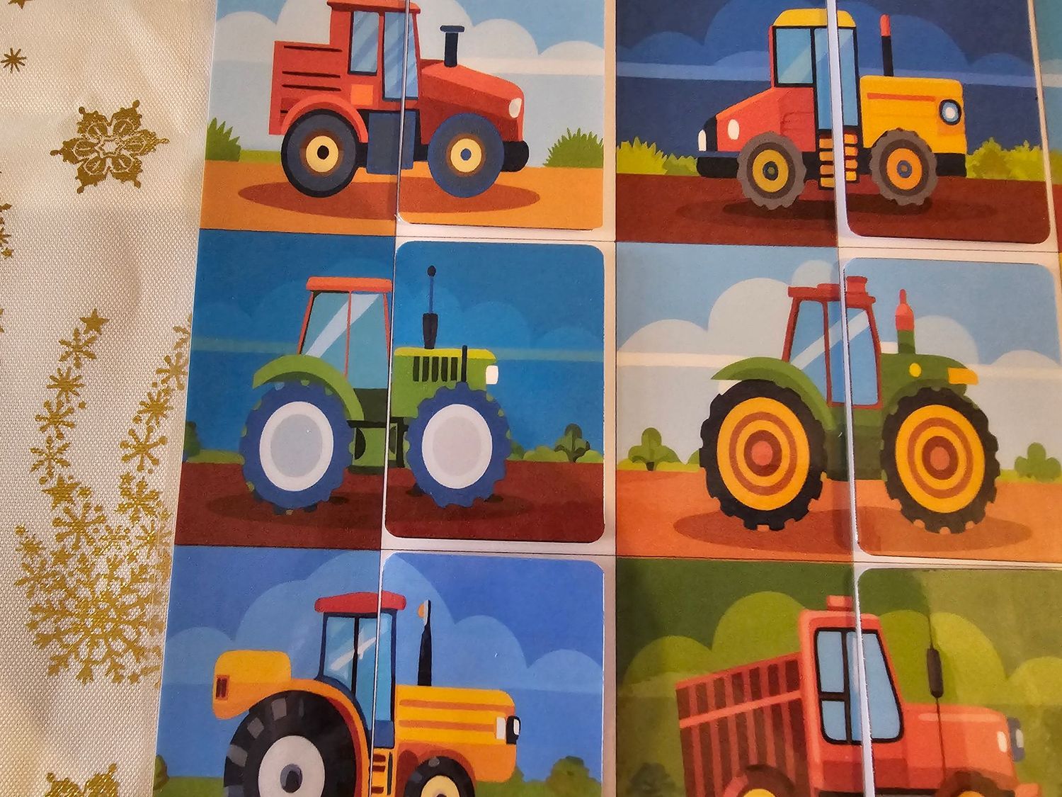 Support format A4 les tracteurs